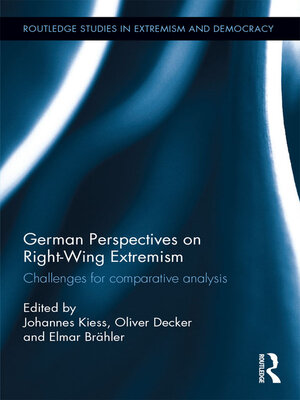 cover image of German Perspectives on Right-Wing Extremism